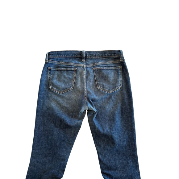 Old Navy Flirt Capri Denim Jeans Pants Womens 6 Blue Distressed - Picture 3 of 16